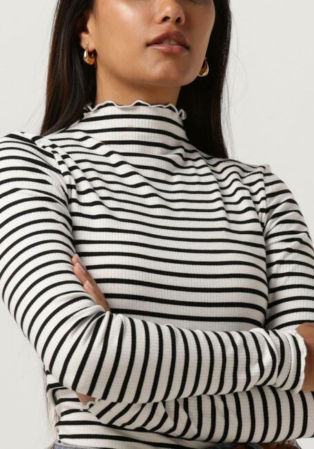 Nicht-gerade weiss CATWALK JUNKIE Langarmshirts LS STRIPED - large