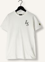Weiße LYLE & SCOTT T-shirt LS MONOGRAM PRINT T-SHIRT Weiße LYLE & SCOTT T-shirt LS MONOGRAM PRINT T-SHIRT - medium