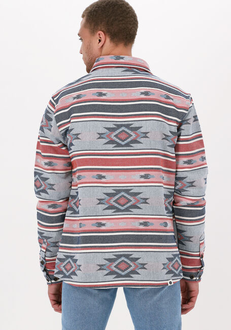 Blaue ANERKJENDT Overshirt AKHANKY JACQUARD OVERSHIRT - large