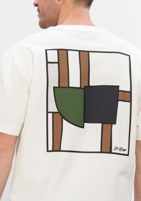 Ecru JC RAGS T-shirt T-SHIRT SS DIM - large