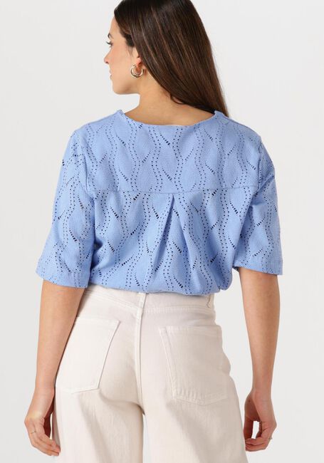 Hellblau OBJECT Top OBJAVA 2/4 LO O-NECK TOP - large