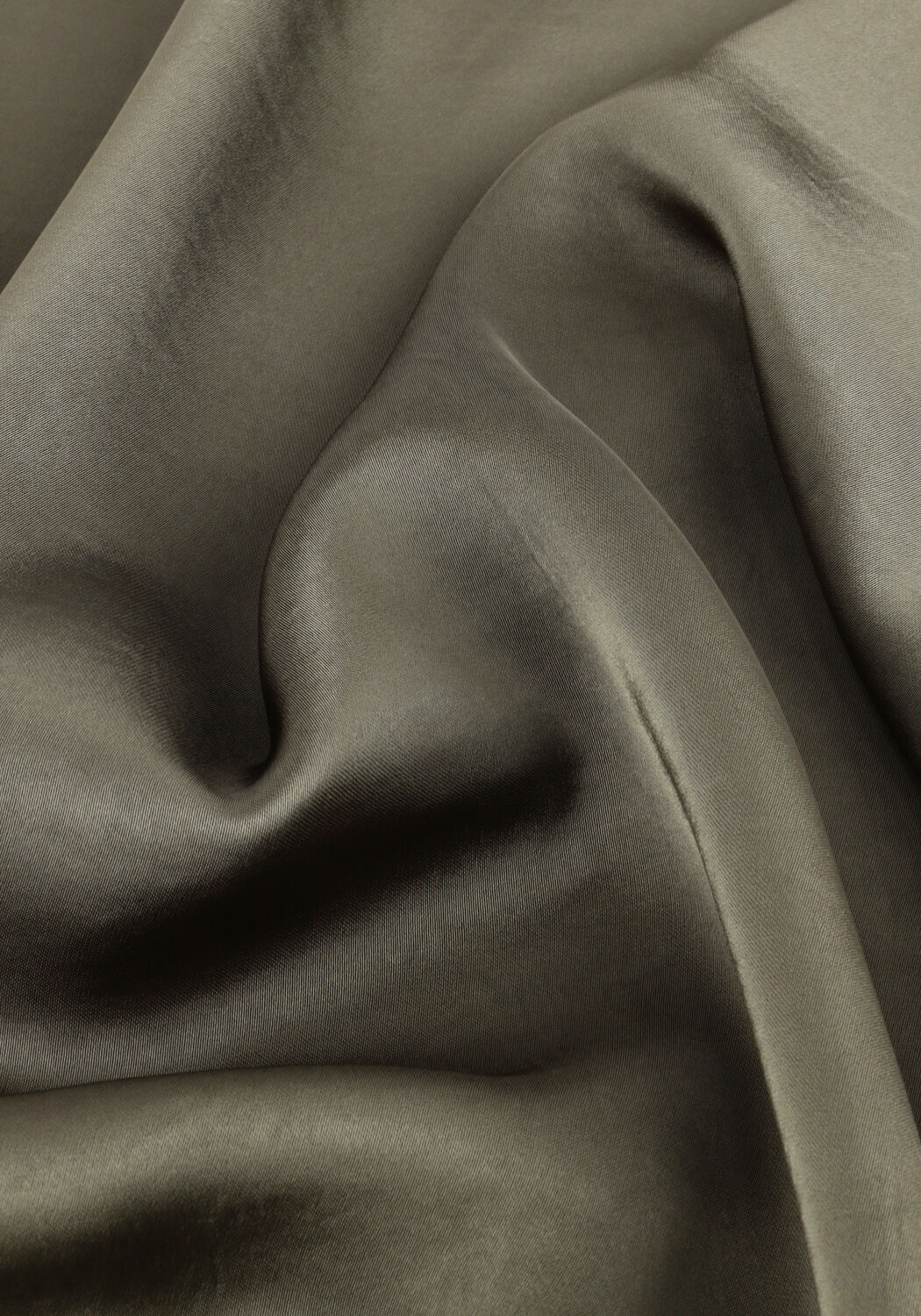 Olive NEO NOIR Pullover LIORA HEAVY SATEEN BLOUSE - large