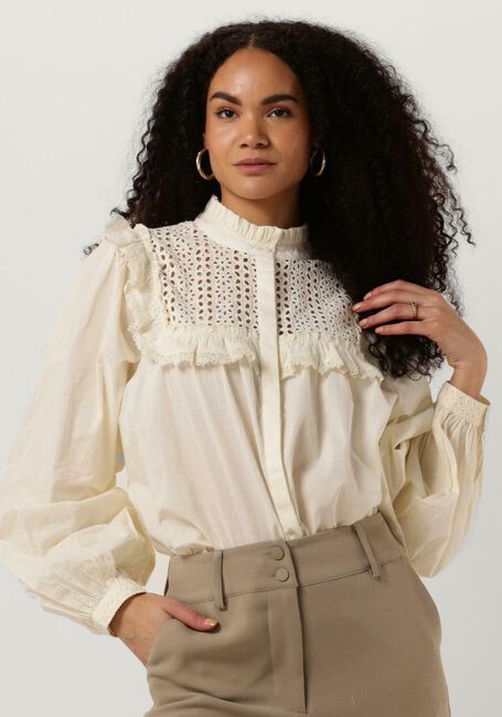 Ecru SOFIE SCHNOOR Bluse S231385 - large