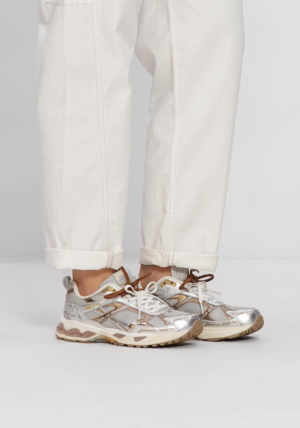 Silberne MRP Sneaker Low MELROSE - large
