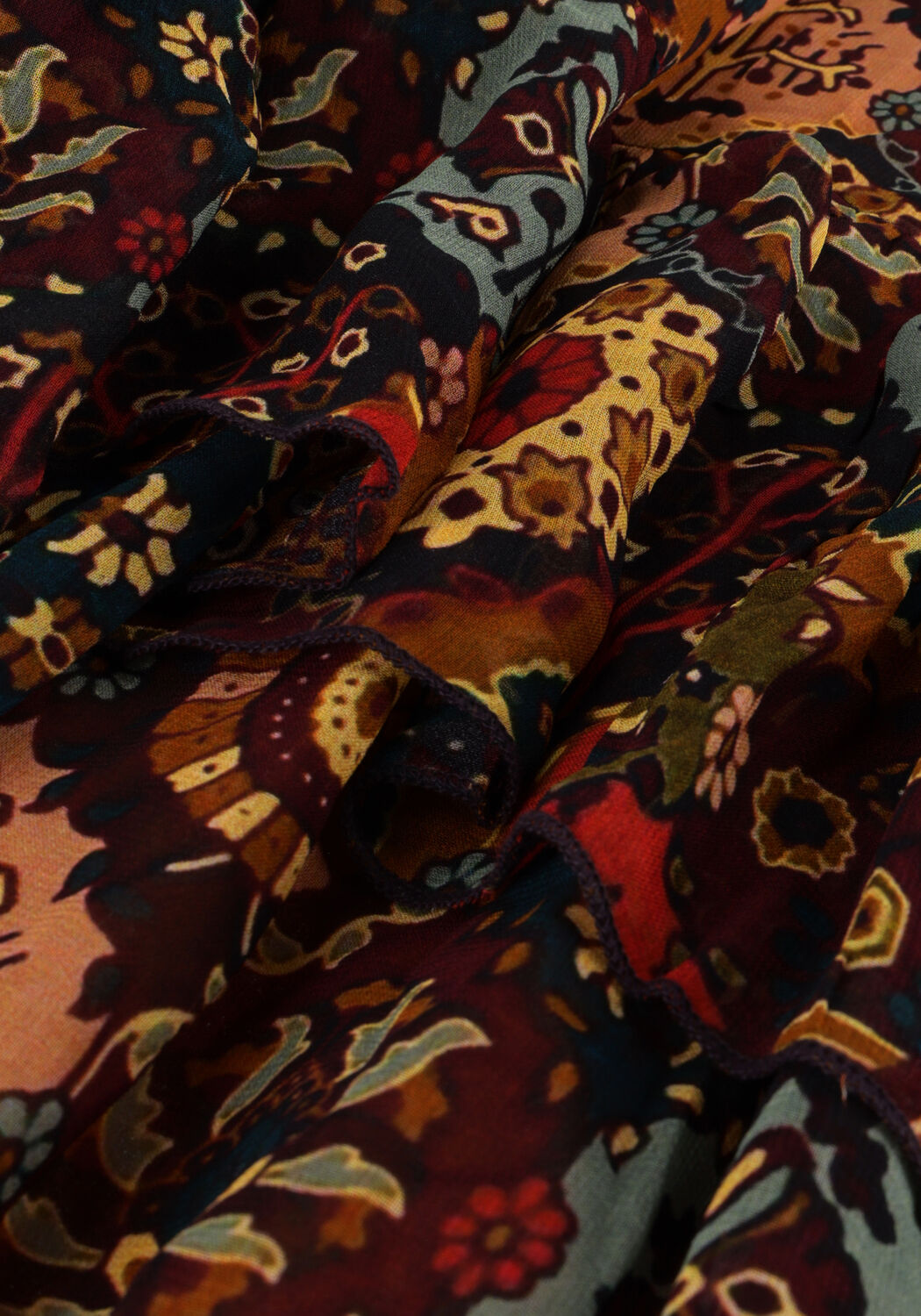 Mehrfarbige/Bunte IBANA Maxikleid DAMINE - large