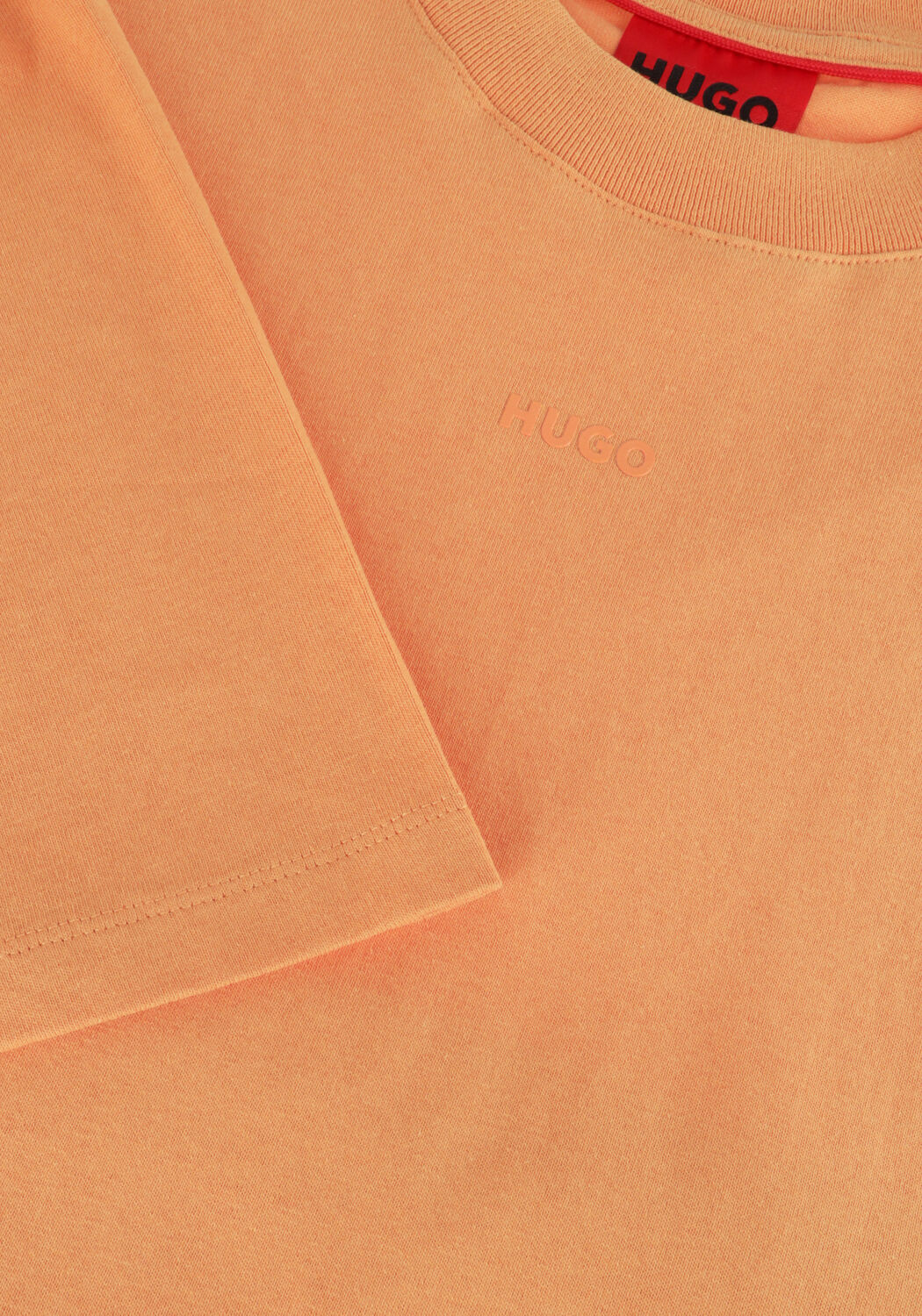 Orangene HUGO T-shirt DAPOLINO - large