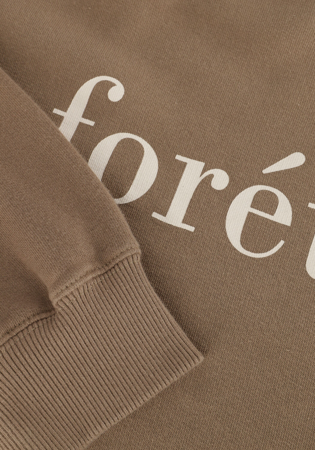 Taupe FOR&Eacute;T Pullover STILL SWEATSHIRT - large