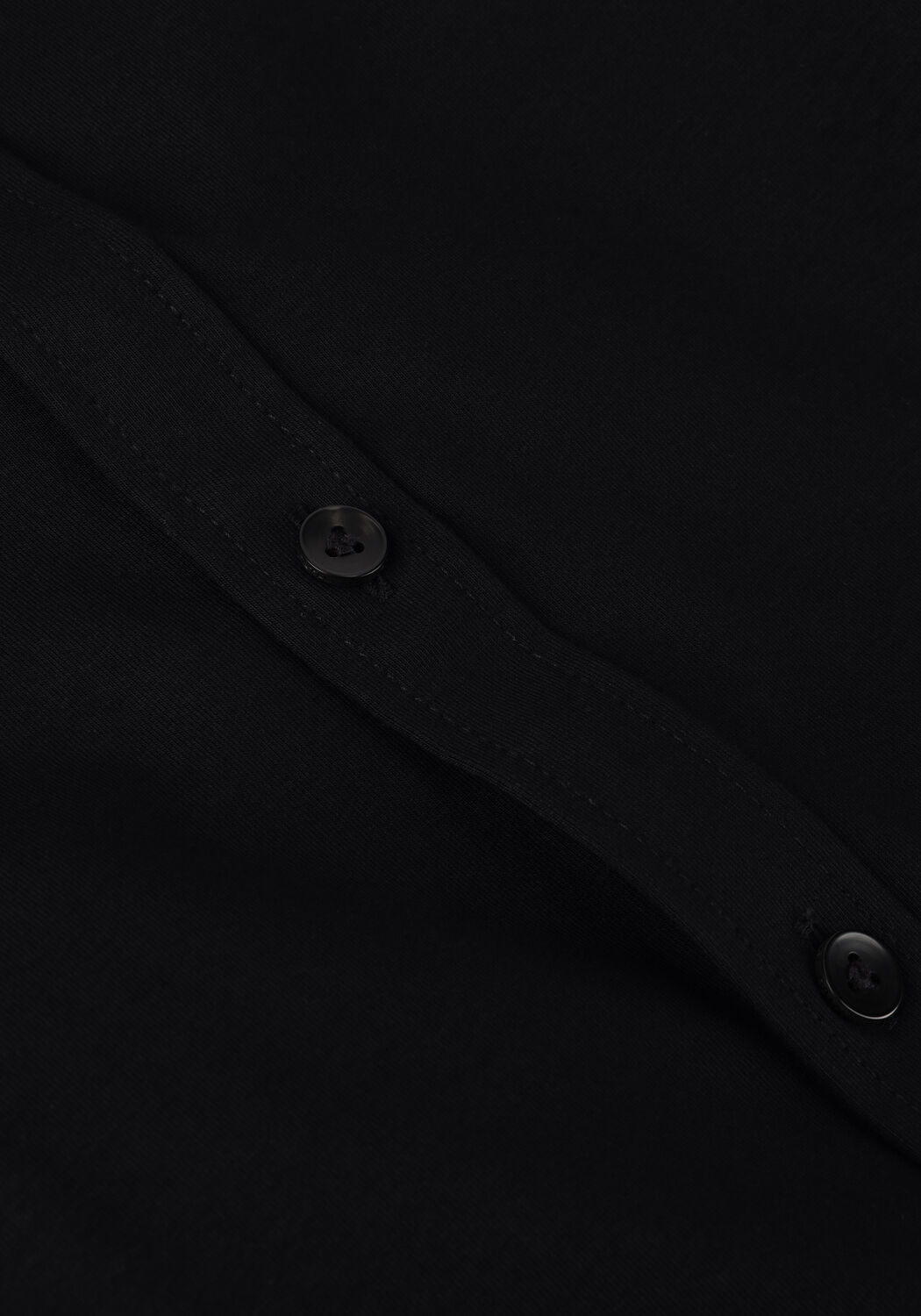 Schwarze PURE PATH Casual-Oberhemd JERSEY BASIS SHIRT - large