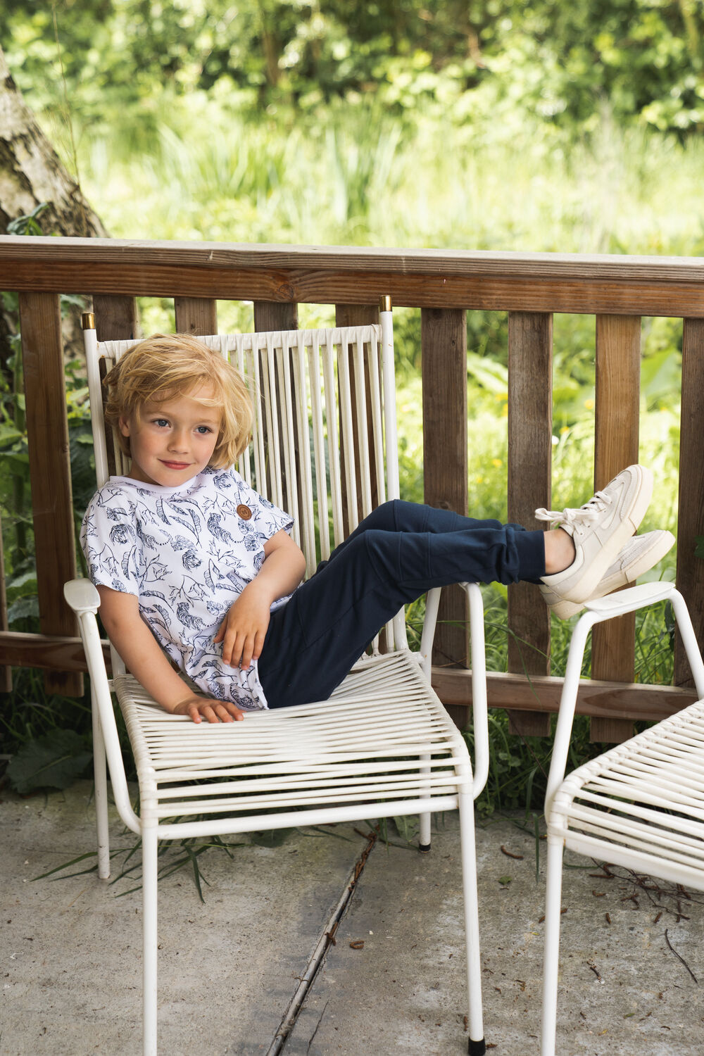 Wei&szlig;e KOKO NOKO T-shirt R50805 - large