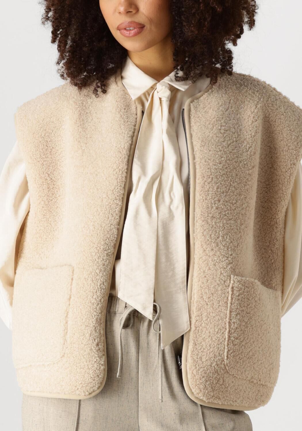 Sand CIRCLE OF TRUST Gilet JAYDEE GILET - large