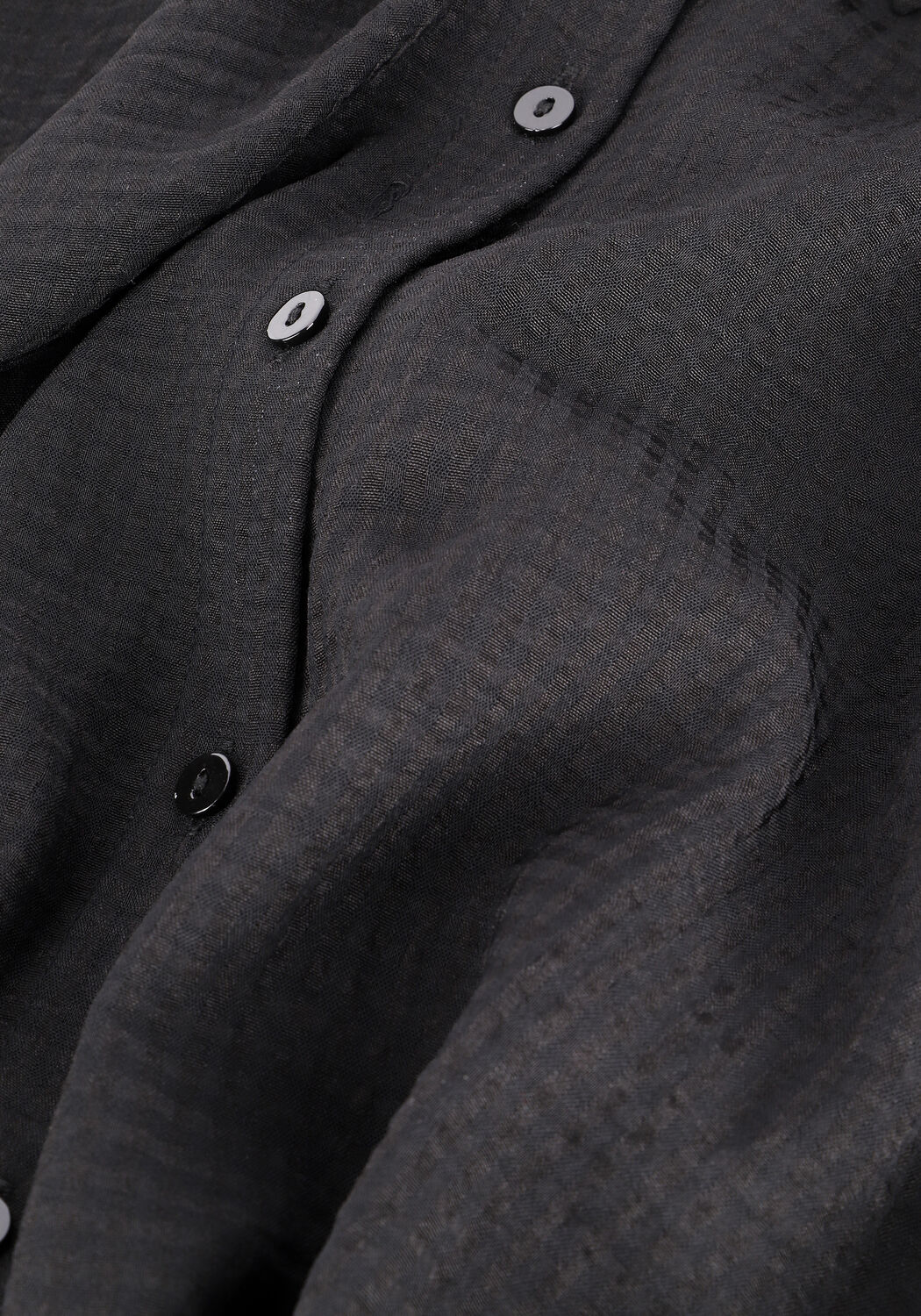 Schwarze Y.A.S. Maxikleid YASSAVANNA LONG SHIRT DRESS - large