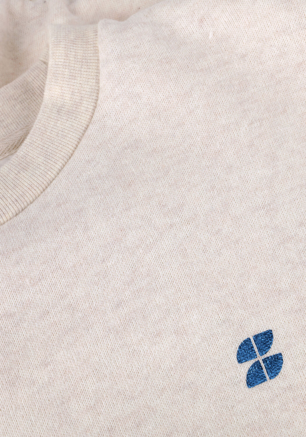 Ecru BY-BAR Sweatshirt BIBI DANCING MELANGE SWEATER - large