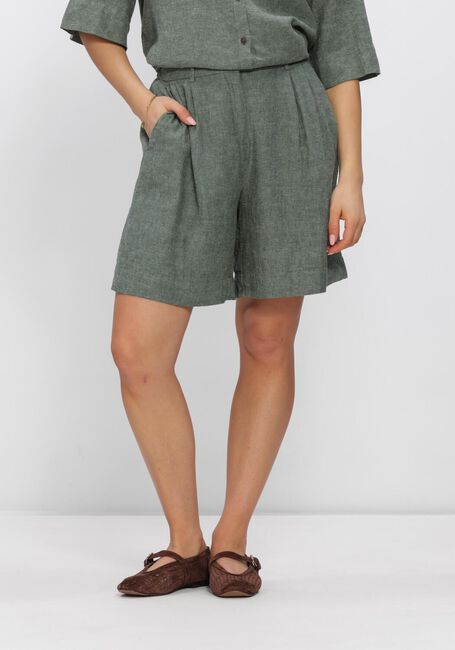 Gr&uuml;ne MSCH COPENHAGEN Hosen MSCHVIANA GINIA HW SHORTS - large