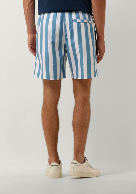 Blaue SHIWI Badehosen MEN SWIMSHORT BROAD STRIPE - large