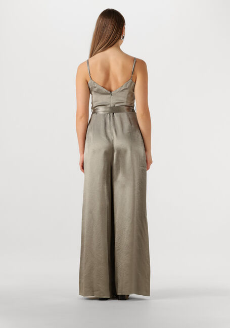 Metallisch SELECTED FEMME Jumpsuit SLFSELENE SL WIDE LEG JUMPSUIT - large