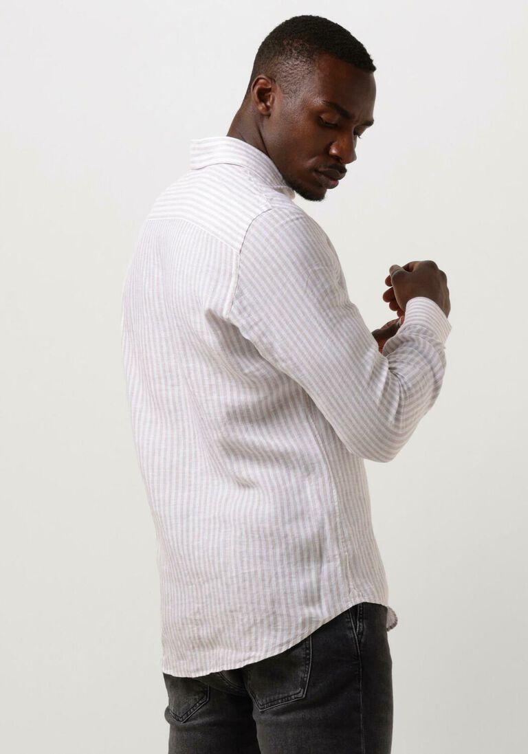 beige profuomo casual-oberhemd ppuh10026