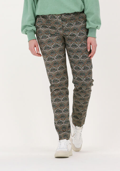 Grüne SUMMUM Hose TROUSERS ART NOUVEAU COTTON ST - large