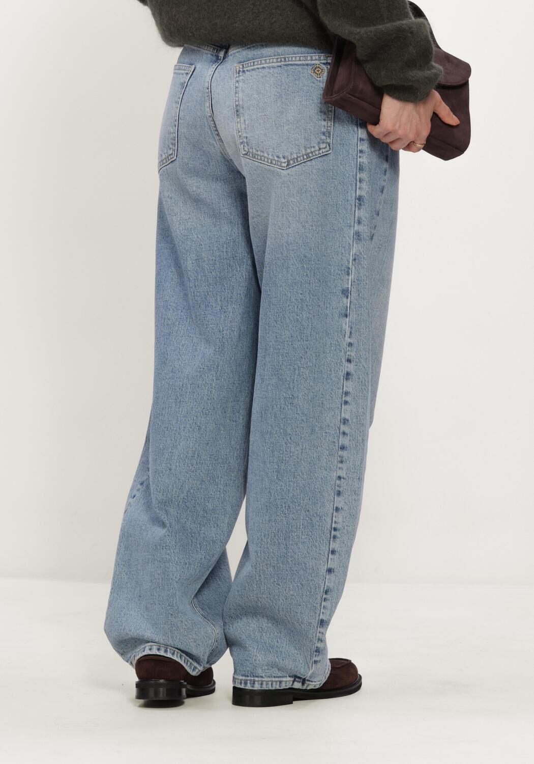 Hellblau STUDIO ANNELOES Weite Hose Frenkie balloon trousers - large