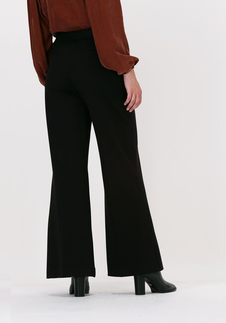 Schwarze SUMMUM Weite Hose TROUSERS BOOT CUT PUNTO MILANO - large
