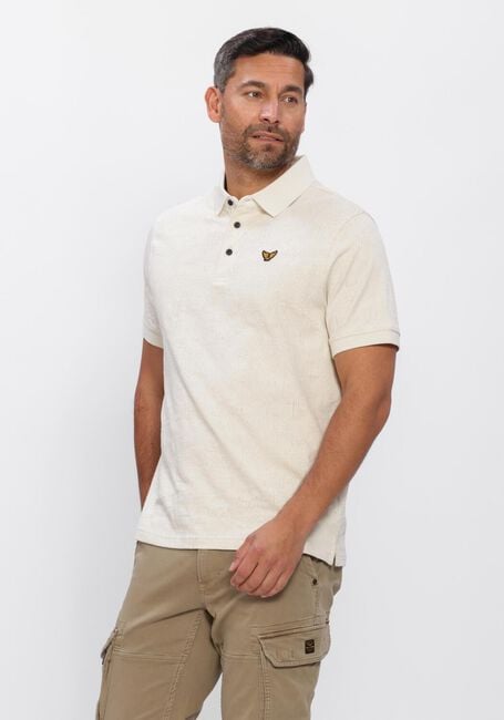 Beige PME LEGEND Polo-Shirt JACQUARD JERSEY - large