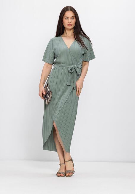 Gr&uuml;ne Y.A.S. Kleider YASOLINDA SS MIDI WRAP DRESS S. NOOS - large