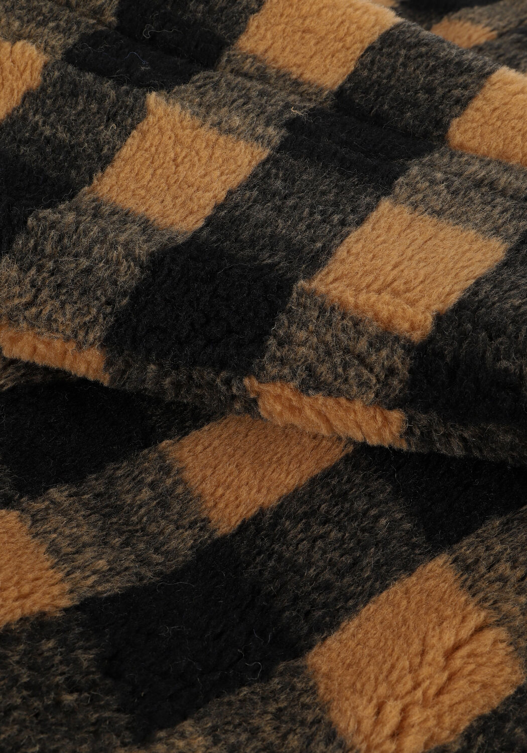 Camelfarbene STAND STUDIO Teddy-Jacke MARIA COAT - large