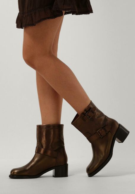 Bronzefarbene BRONX Boots NEW-CAMPEROS 47528 Omoda