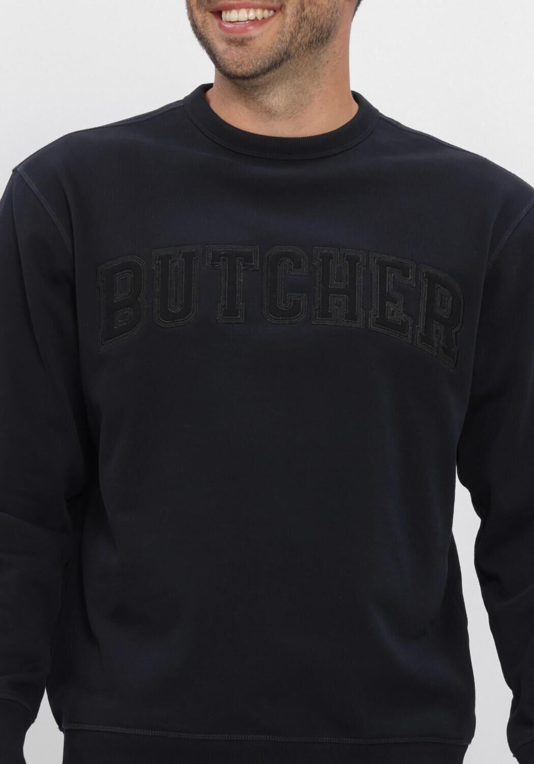 Dunkelblau BUTCHER OF BLUE Sweatshirt BUTCHER CREW - large