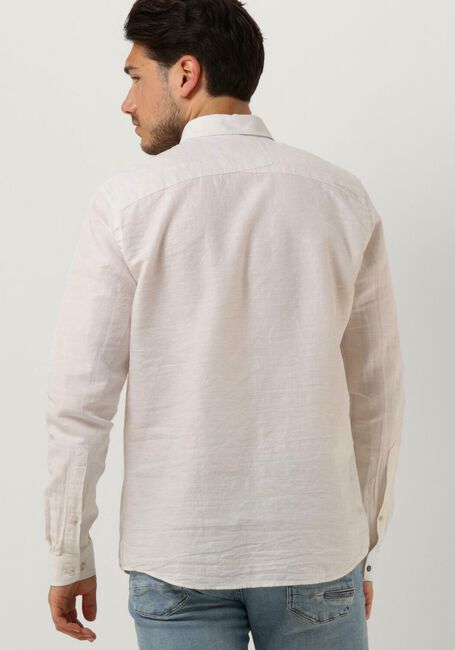 Weiße CAST IRON Casual-Oberhemd LONG SLEEVE SHIRT CO LI DOBBY - large