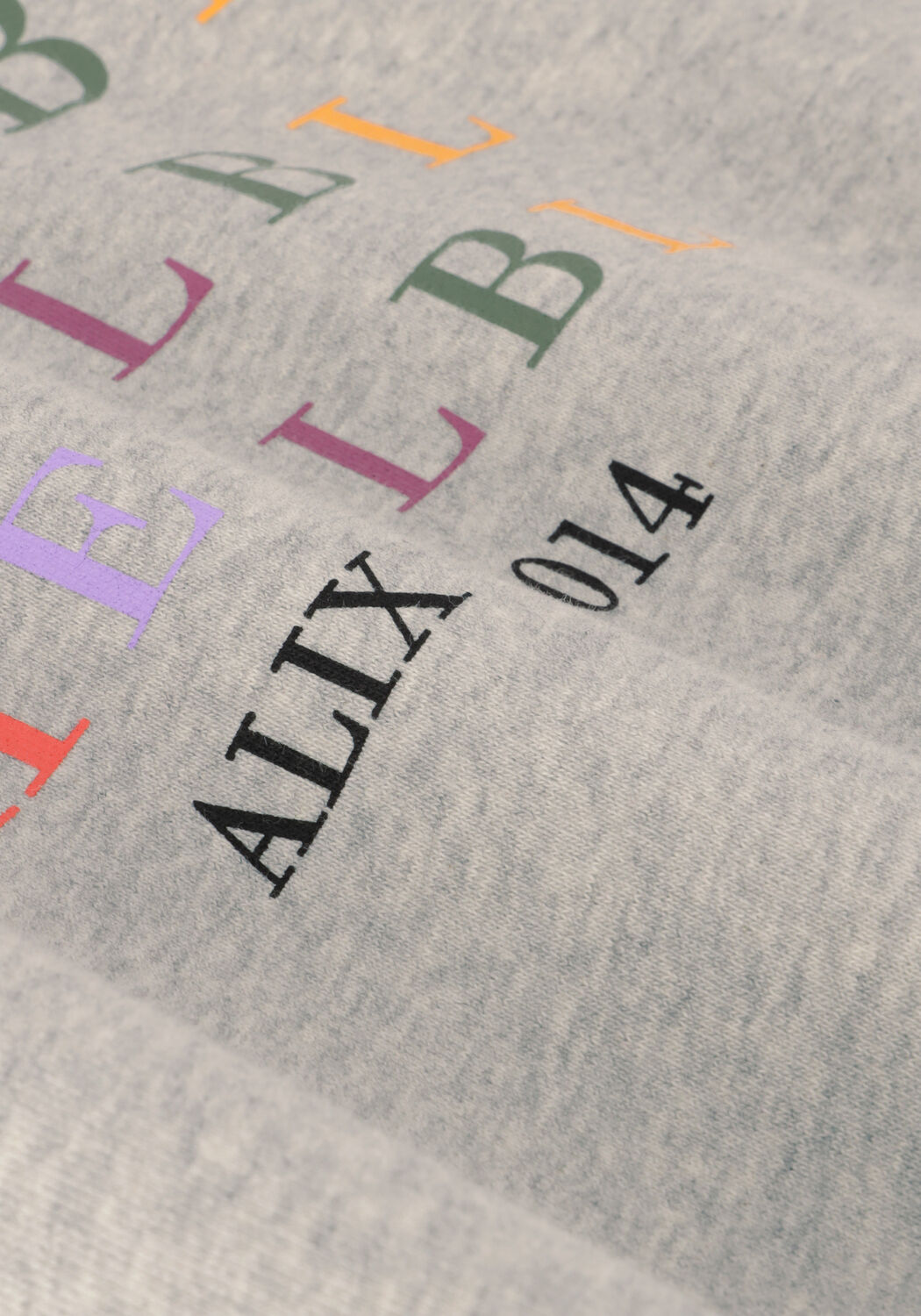 Graue ALIX THE LABEL Pullover LADIES KNITTED THE LABEL SWEATER - large