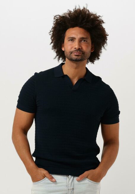 Dunkelblau DRYKORN Polo-Shirt BRAIAN - large