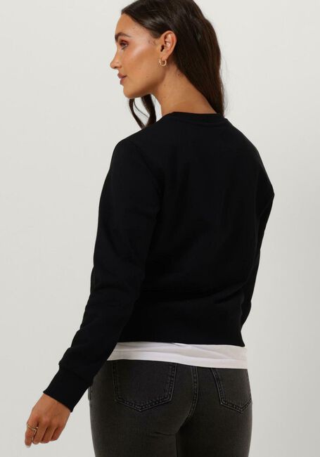 Schwarze CALVIN KLEIN Pullover INSTITUTIONAL CORE LOGO CN - large