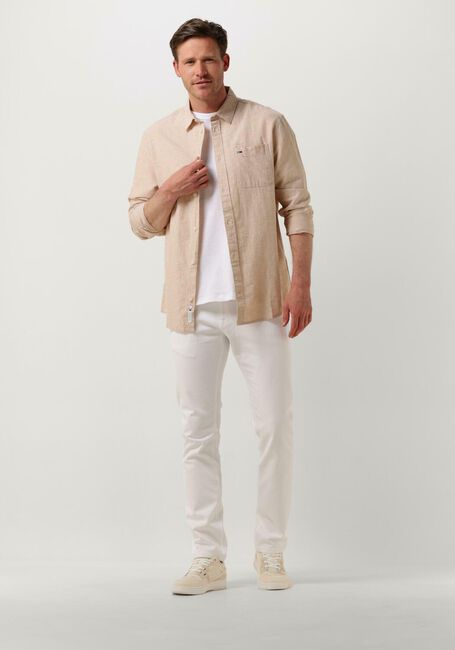 Weiße TOMMY JEANS T-shirt TJM REG BADGE TEE EXT - large