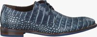Blaue FLORIS VAN BOMMEL Business Schuhe 14366 - medium