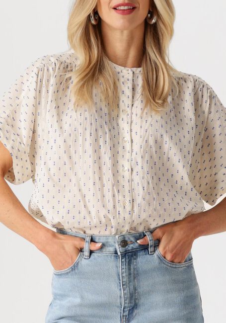 Ecru BY-BAR Blusen ALEX DOTS BLOUSE - large