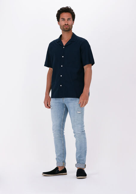 Blaue MINIMUM Casual-Oberhemd NANTES - large