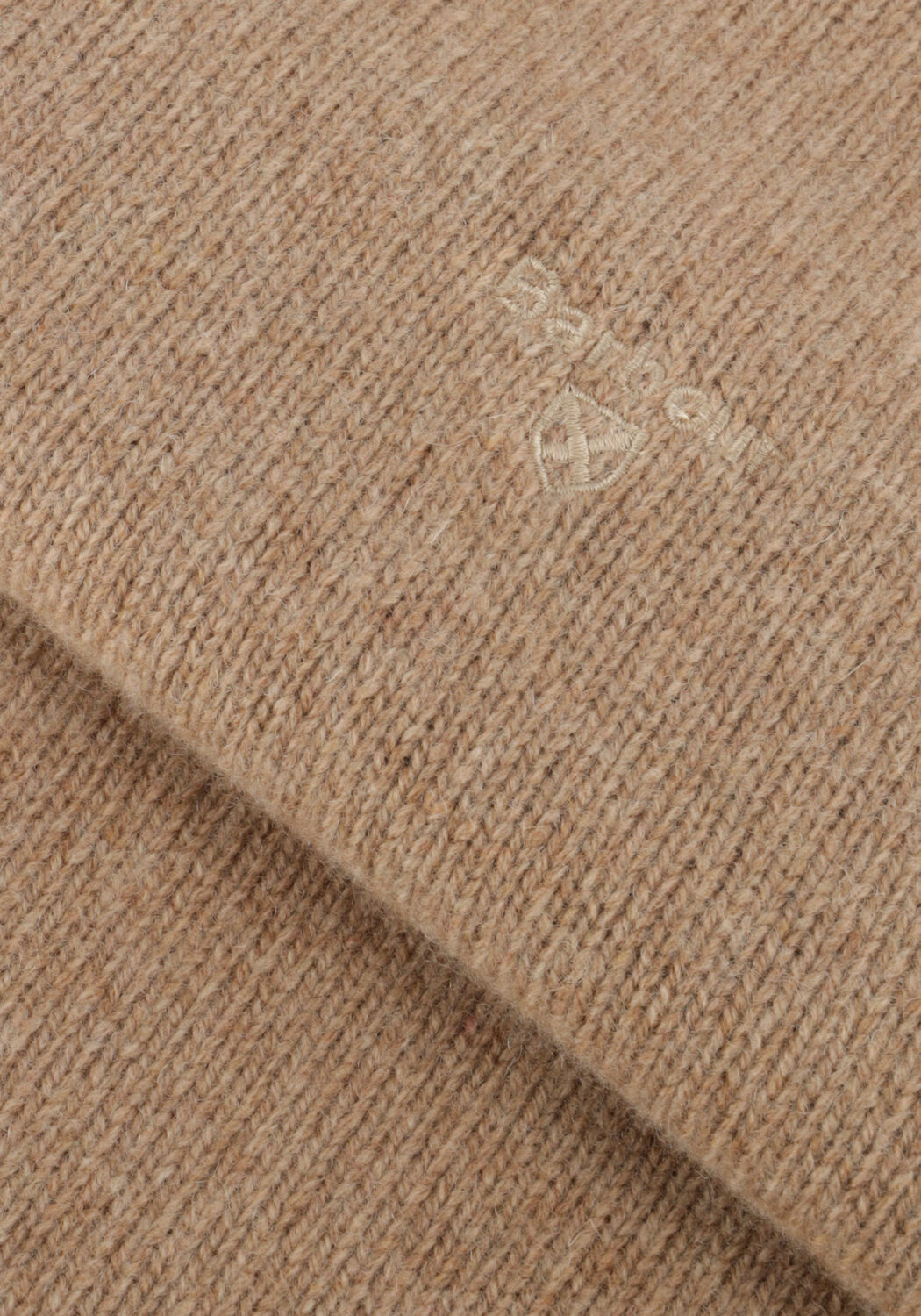 Camelfarbene BARBOUR Pullover GRANGETOWN CREW NECK SWEATER - large