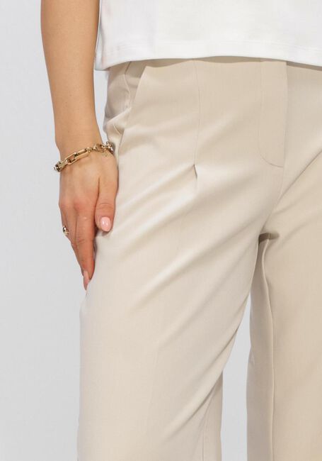 Sand ANOTHER LABEL Hosen ALMOORE PLEATED PANTS - large