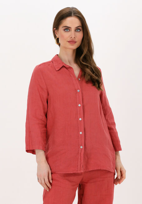 Rote BY-BAR Blusen IRENE LINEN BLOUSE - large