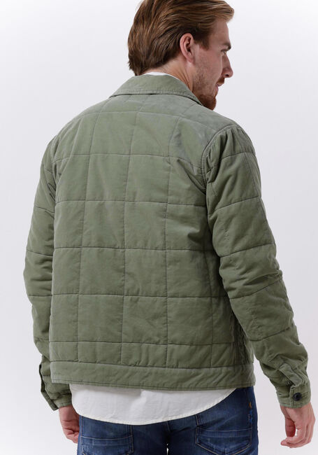 Grüne DSTREZZED Wattierte Jack WORKER JACKET BABYCORD - large