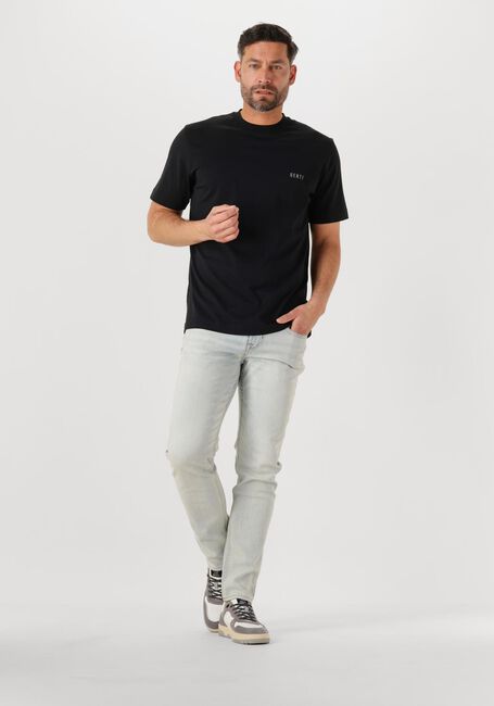 Schwarze GENTI T-shirt T-SHIRT SS J2042-1223 - large