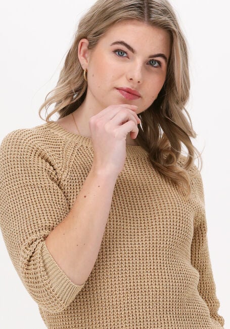 Camelfarbene BELLAMY Pullover DUBOIS - large
