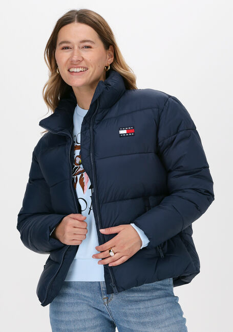 Dunkelblau TOMMY JEANS Wattierte Jack TJW MODERN PUFFER JACKET - large