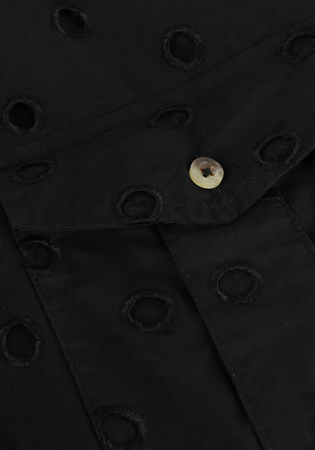 Schwarze LEON & HARPER Playsuits OLI TC04 EYELET - large