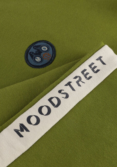Grüne MOODSTREET Sweatshirt SLEEVE STRIPE SWEATER - large