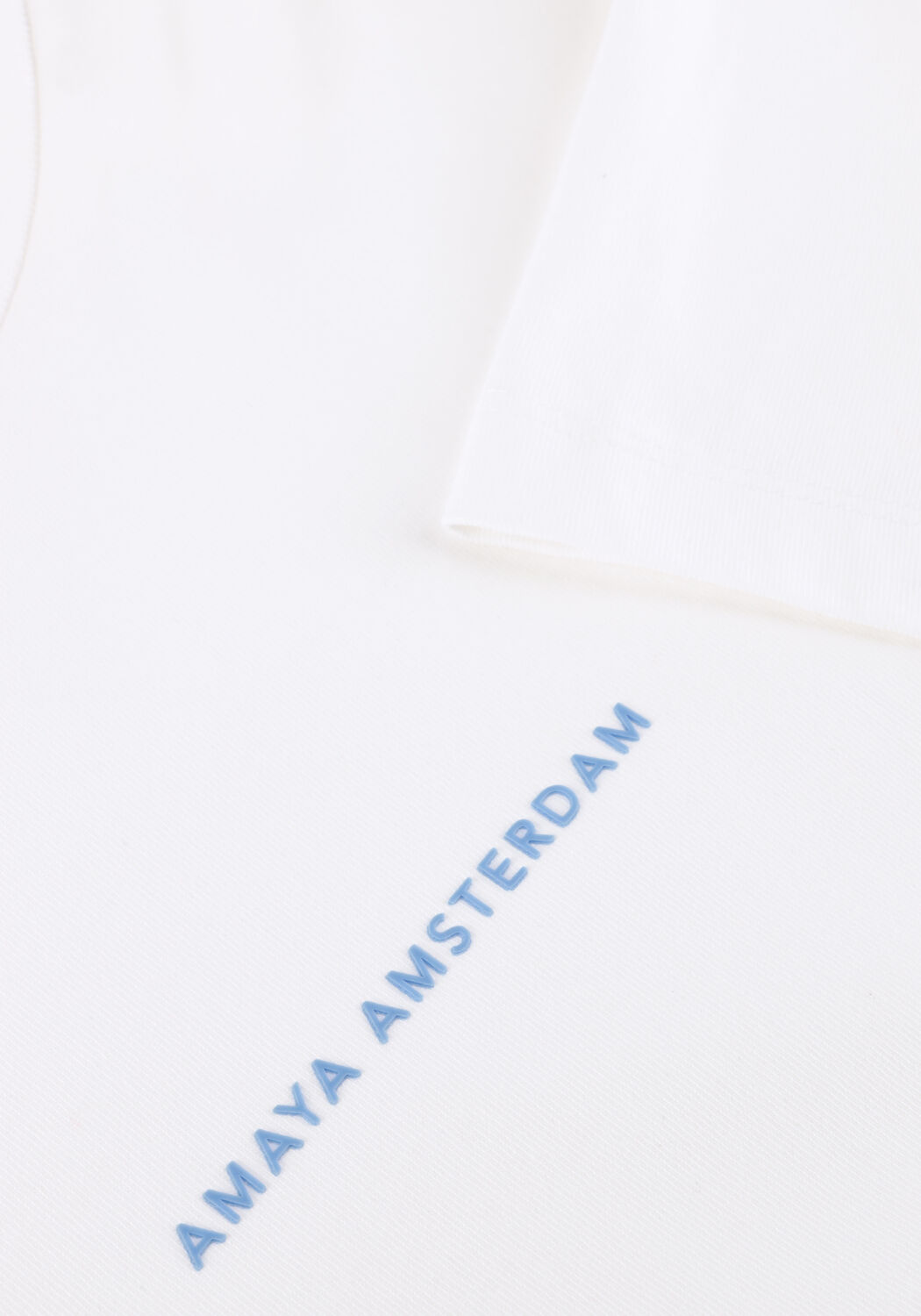 Wei&szlig;e AMAYA AMSTERDAM T-shirt BAYLIE LOGO - large