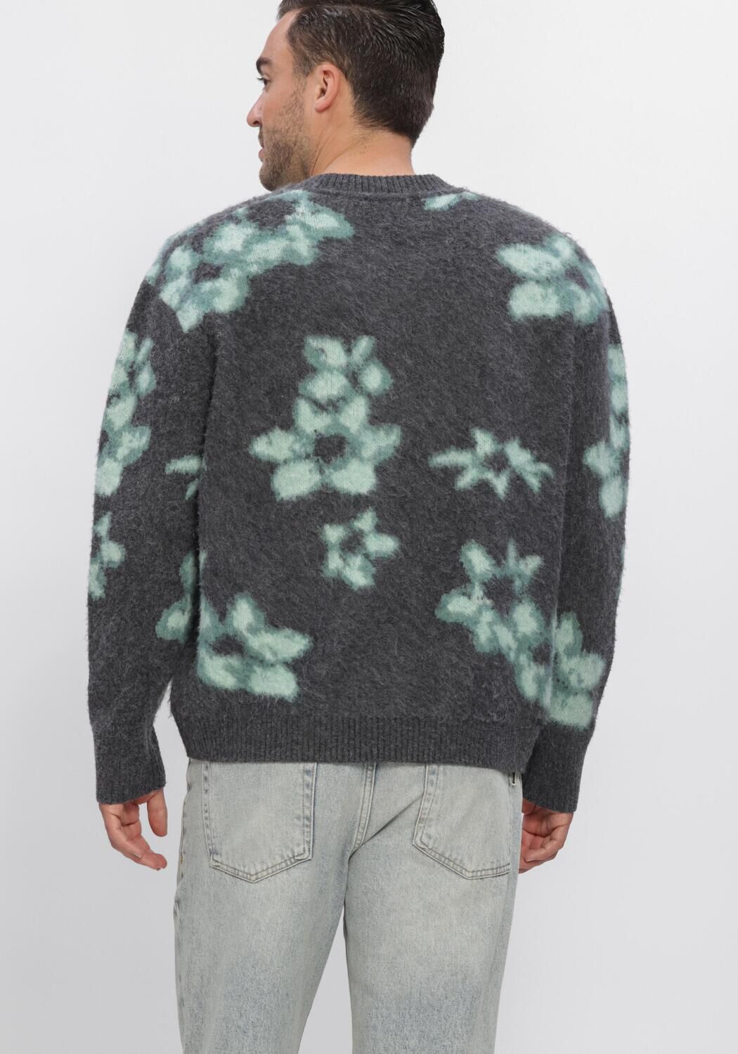 Dunkelgrau DSTREZZED Pullover DS_SAM V-NECK - large