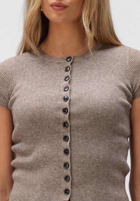 Sand NEO NOIR Strickjacke TODDA KNIT TEE - large