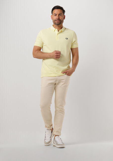 Gelbe FRED PERRY Polo-Shirt PLAIN FRED PERRY SHIRT - large