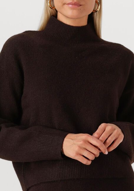 Braune NEO NOIR Pullover PAULINA KNIT BLOUSE - large